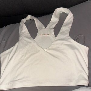 White Heart & Hips Women's Top